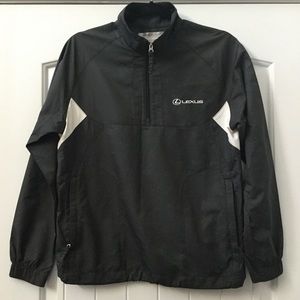 Lexus Nike Golf Black White Lightweight Jacket